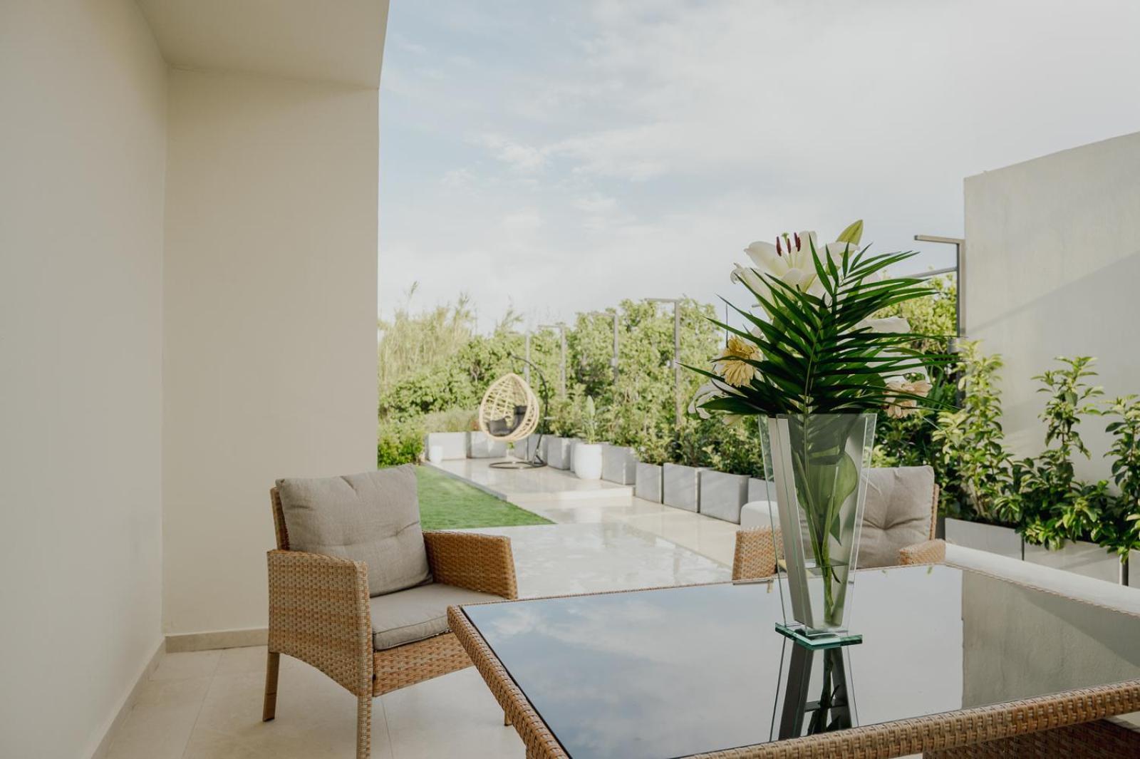 Le Jardin Apartments Kampos Marathokampou Ngoại thất bức ảnh