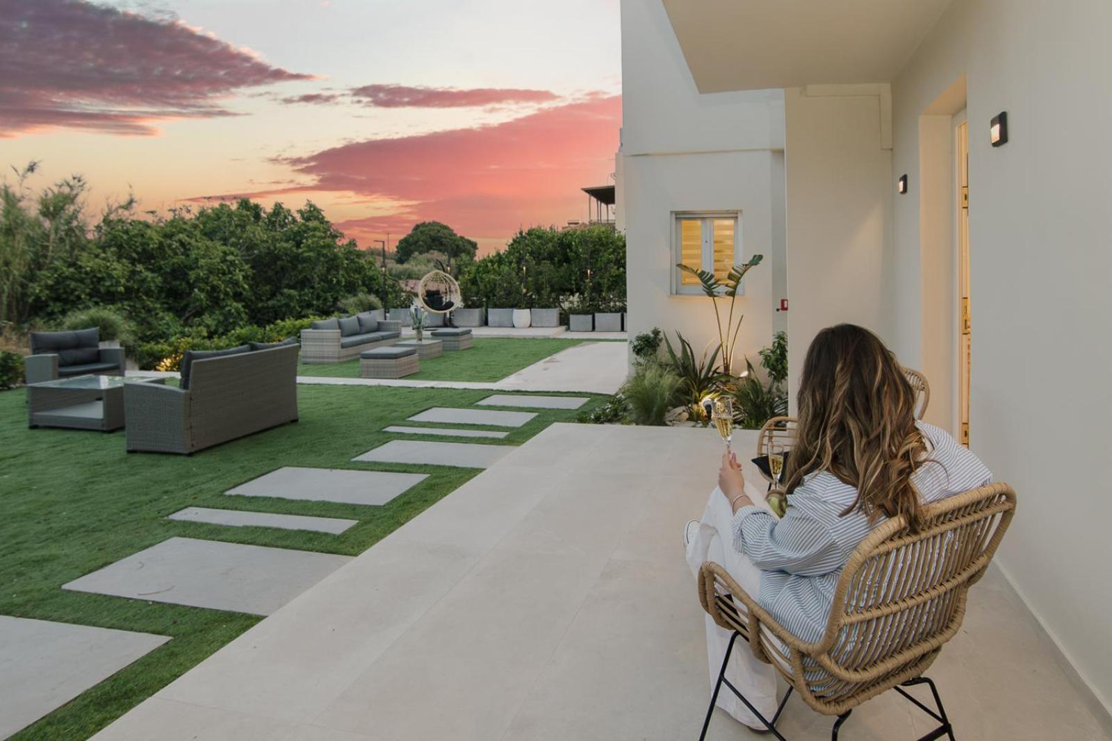 Le Jardin Apartments Kampos Marathokampou Ngoại thất bức ảnh