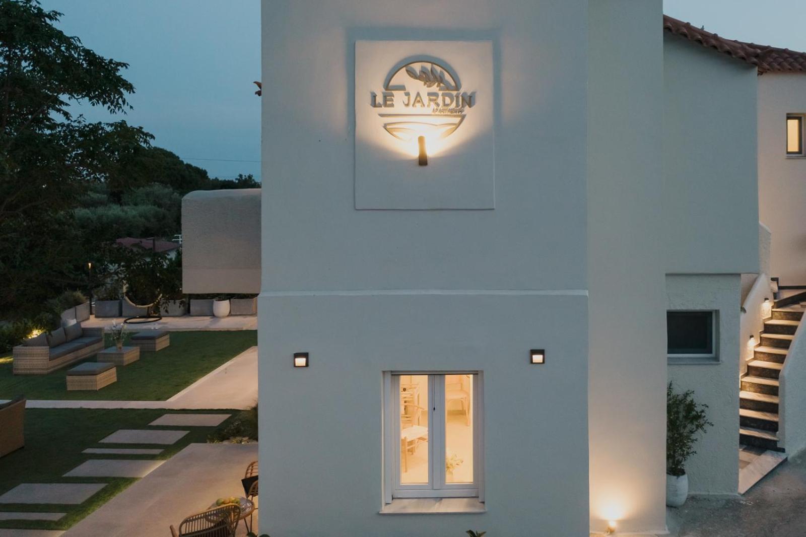 Le Jardin Apartments Kampos Marathokampou Ngoại thất bức ảnh